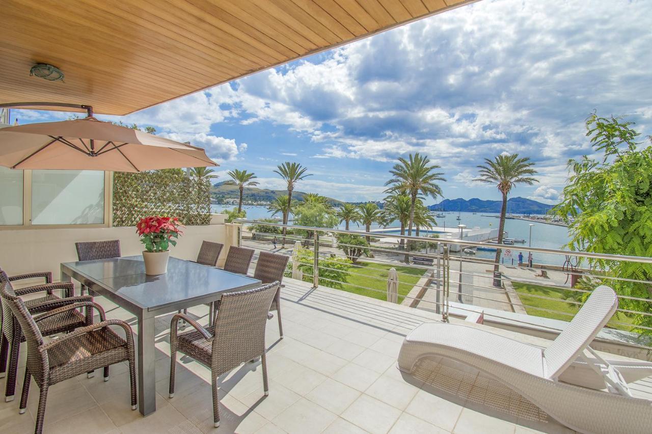 Apartmán Seafront Ap Acuario Port de Pollença Exteriér fotografie