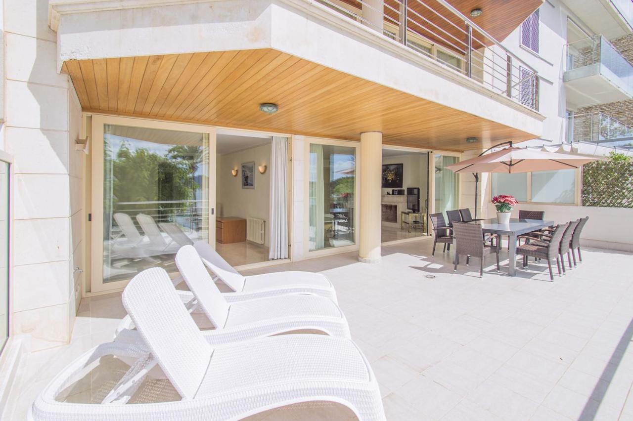 Apartmán Seafront Ap Acuario Port de Pollença Exteriér fotografie
