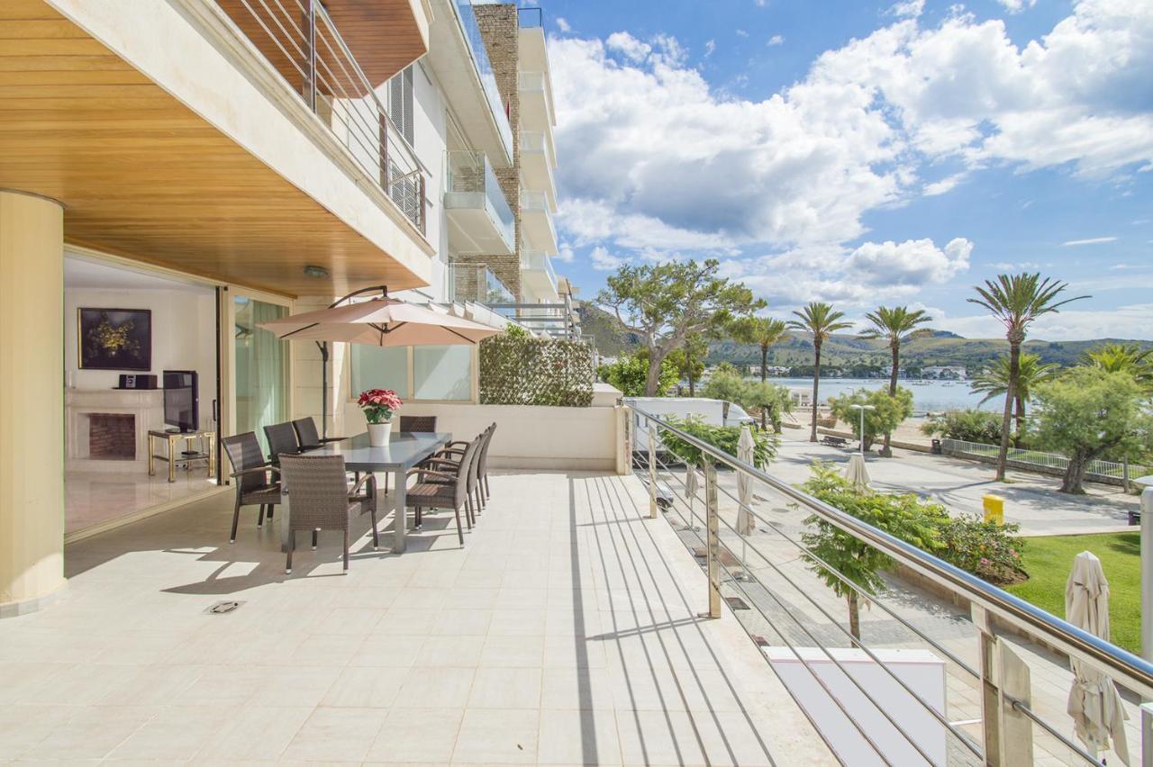 Apartmán Seafront Ap Acuario Port de Pollença Exteriér fotografie